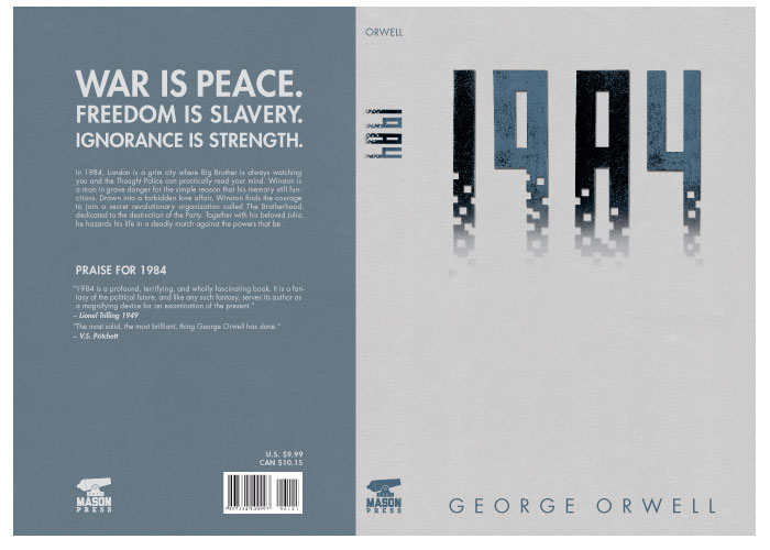 1984 Book Cover Flat