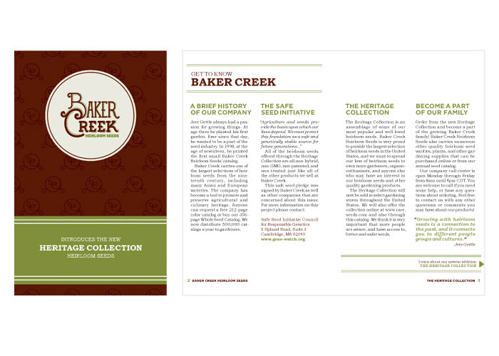 Baker Creek Catalog